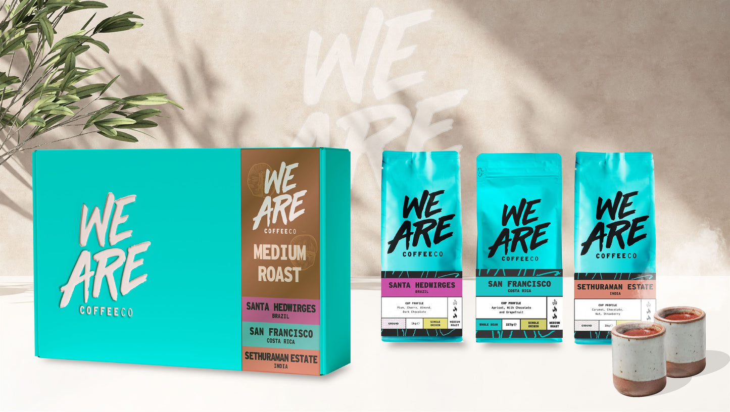 The Medium Roast Coffee Collection Series Gift Pack