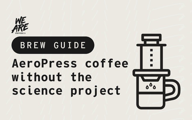 AeroPress coffee without the science project