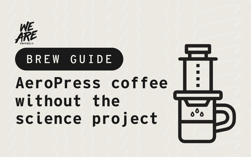 AeroPress coffee without the science project