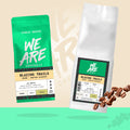 Blazing Trails Blend ground coffee - back label by We Are Coffee Co