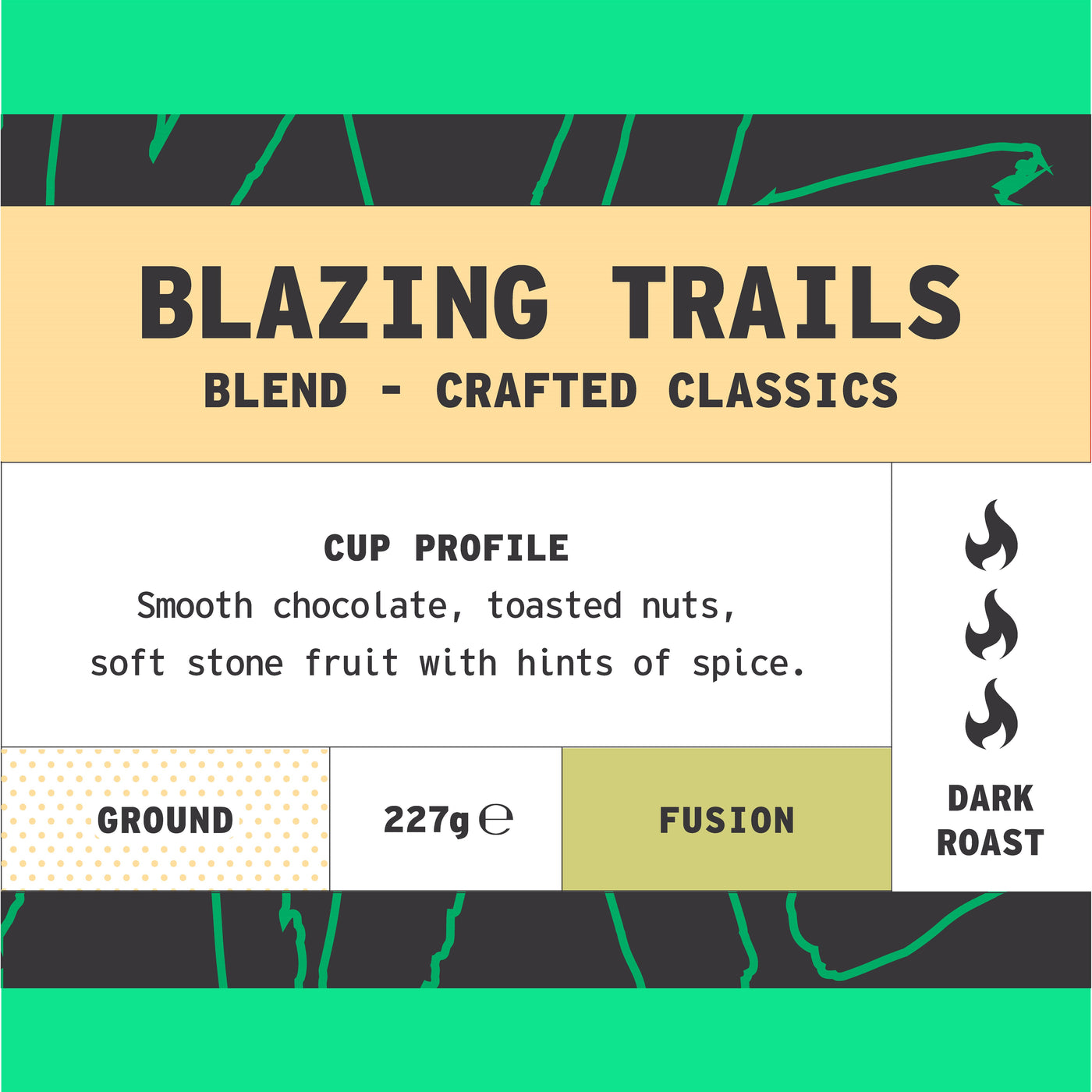 Blazing Trails Blend ground coffee - overview by We Are Coffee Co