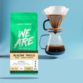 Blazing Trails Blend whole bean coffee - detail view by We Are Coffee Co