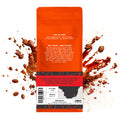 Brazilian Biscotti Flavoured Coffee ground coffee - side view by We Are Coffee Co