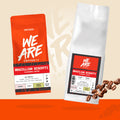 Brazilian Biscotti Flavoured Coffee ground coffee - back label by We Are Coffee Co