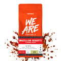 Brazilian Biscotti Flavoured Coffee - packaging sizes by We Are Coffee Co