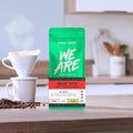 Dolce Vita (Italian Roast) Blend ground coffee - serving suggestion by We Are Coffee Co