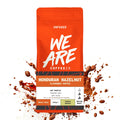 Honduran Hazelnut Flavoured Coffee whole bean coffee - front view by We Are Coffee Co