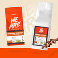 Honduran Hazelnut Flavoured Coffee whole bean coffee - back label by We Are Coffee Co