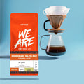 Honduran Hazelnut Flavoured Coffee whole bean coffee - detail view by We Are Coffee Co