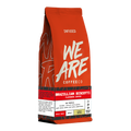 Brazilian Biscotti Flavoured Coffee - side pack shot by We Are Coffee Co