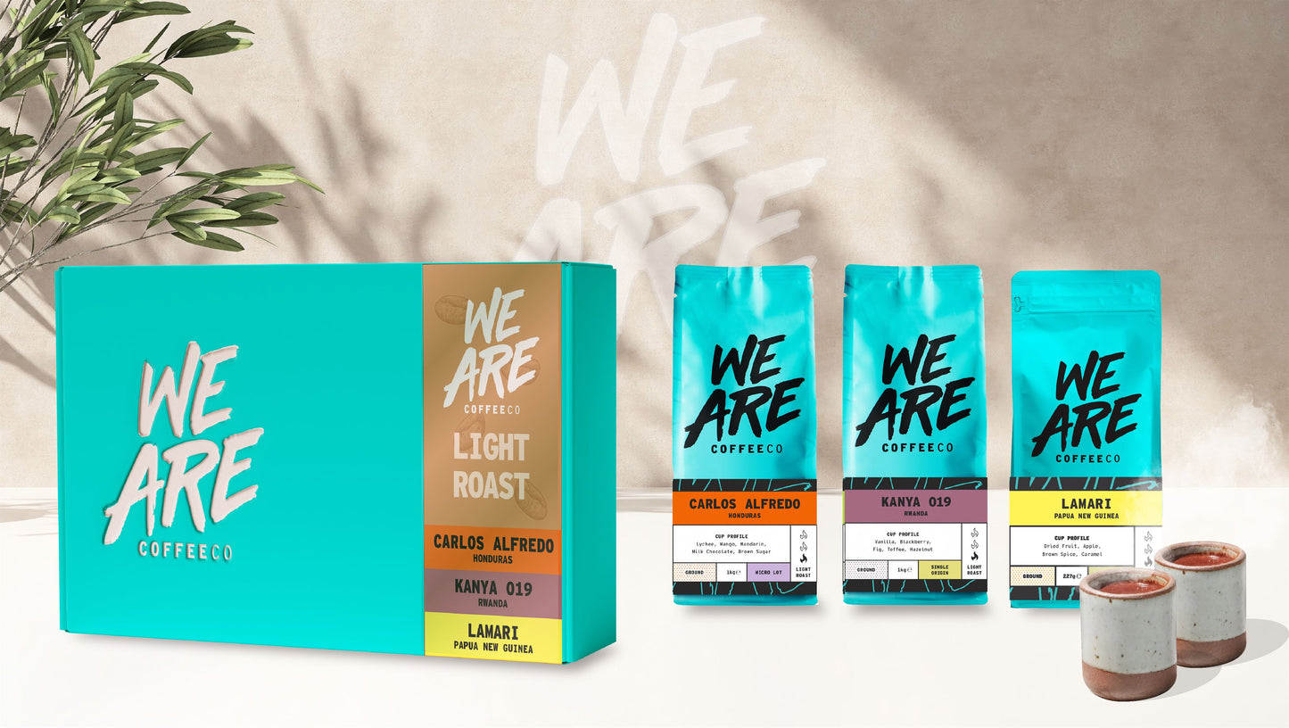 The Light Roast Coffee Collection Series Gift Pack