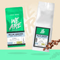 Mellow Morning Blend whole bean coffee - back label by We Are Coffee Co