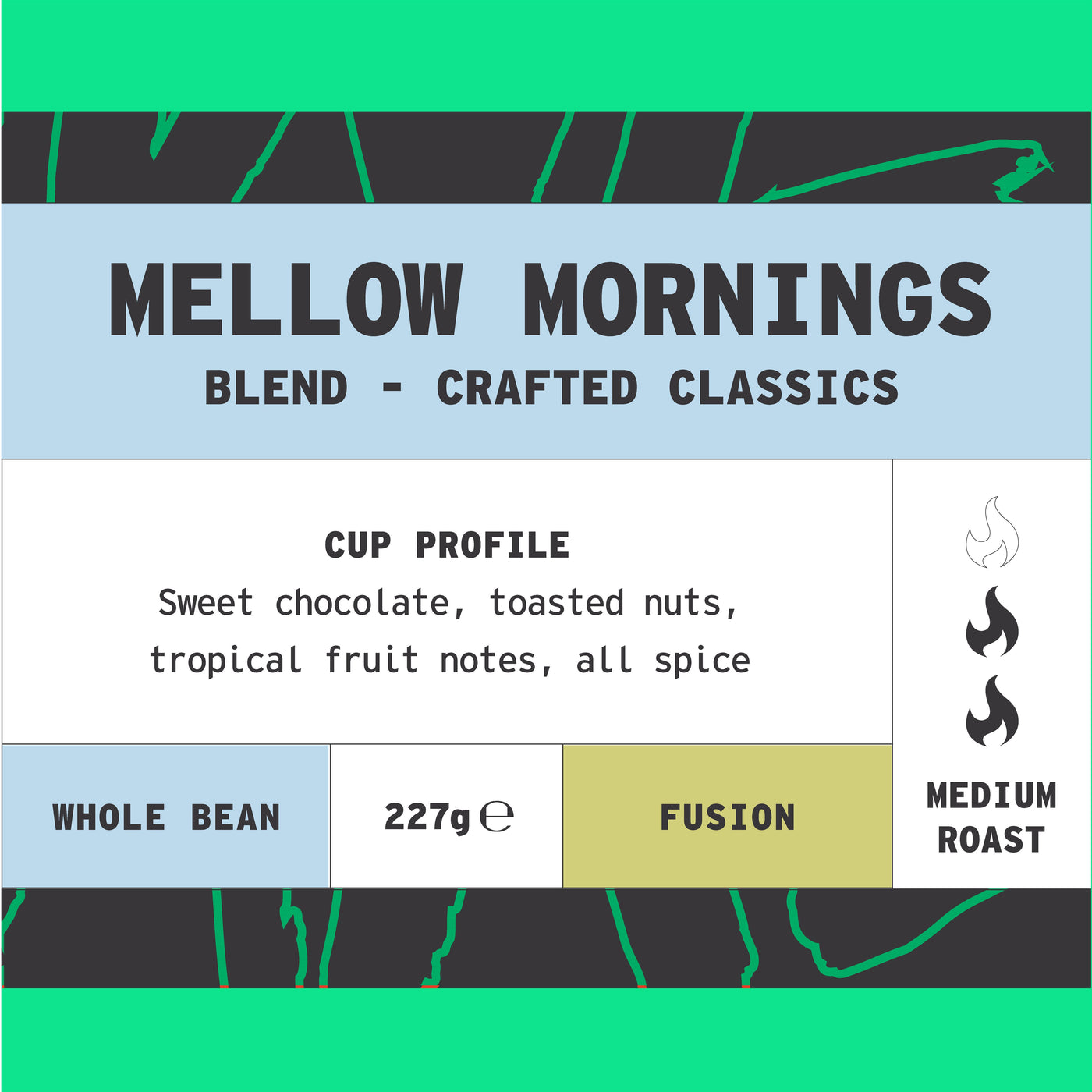 Mellow Morning Blend whole bean coffee - overview by We Are Coffee Co