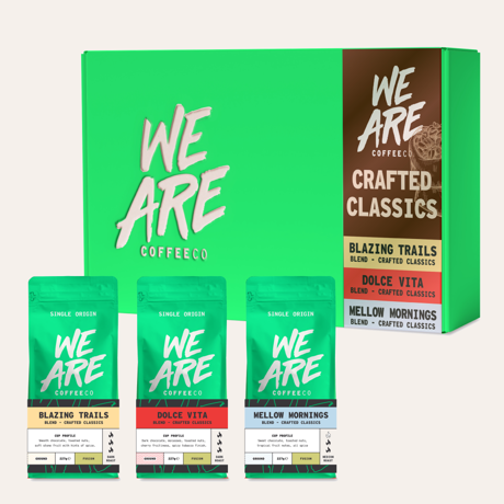 The Crafted Classic Blends Coffee Collection Series Gift Pack
