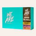 Around the World coffee gift set with three speciality coffee bags