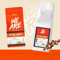 Colombian Salted Caramel Flavoured Coffee ground coffee - back label by We Are Coffee Co