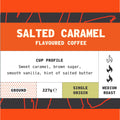 Colombian Salted Caramel Flavoured Coffee ground coffee - overview by We Are Coffee Co