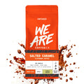 Colombian Salted Caramel Flavoured Coffee whole bean coffee - front view by We Are Coffee Co