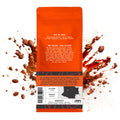 Colombian Salted Caramel Flavoured Coffee whole bean coffee - side view by We Are Coffee Co