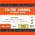 Colombian Salted Caramel Flavoured Coffee whole bean coffee - overview by We Are Coffee Co