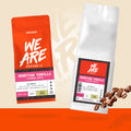 Venetian Vanilla Flavoured Coffee whole bean coffee - back label by We Are Coffee Co