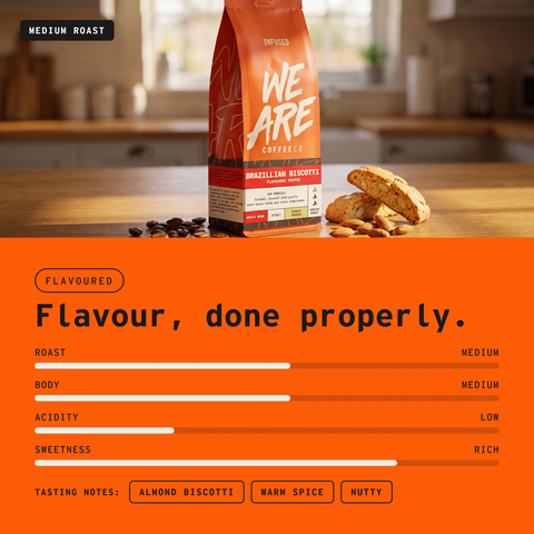 Brazilian Biscotti Flavoured Coffee