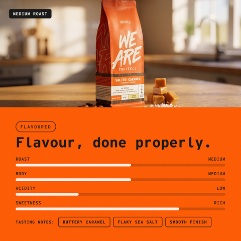 Colombian Salted Caramel Flavoured Coffee