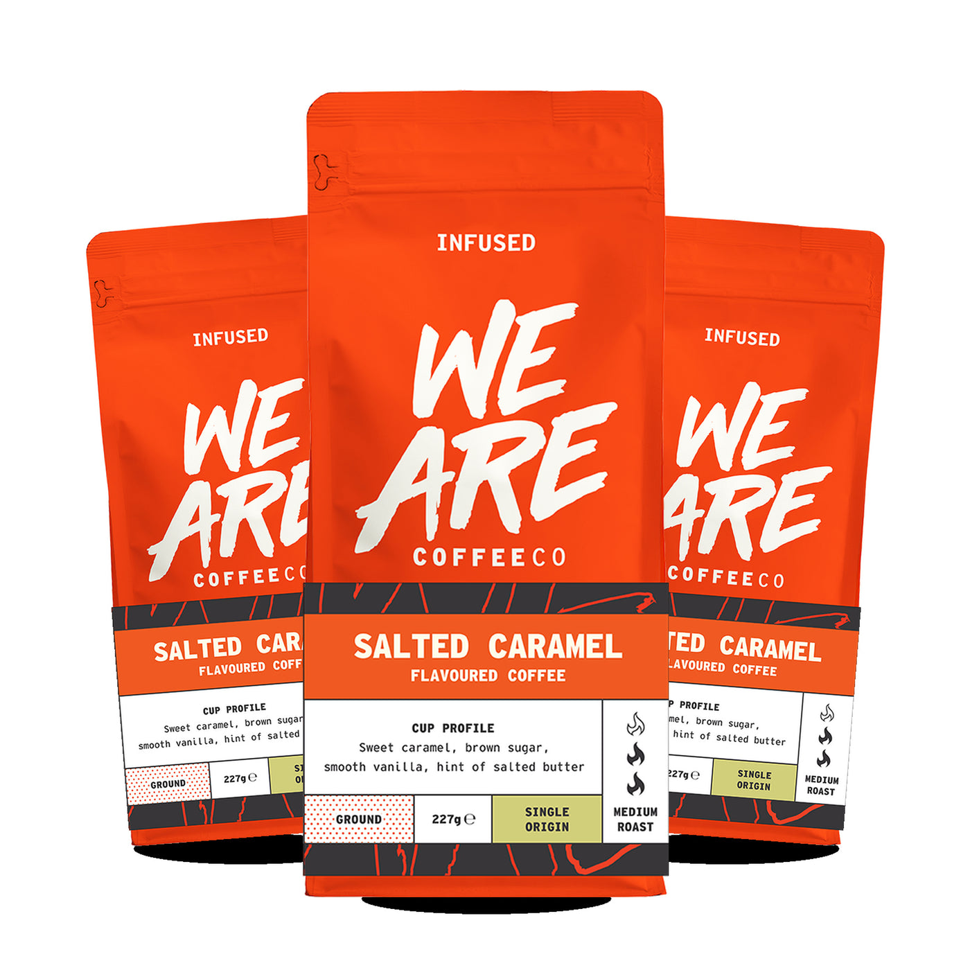 Colombian Salted Caramel Flavoured Coffee