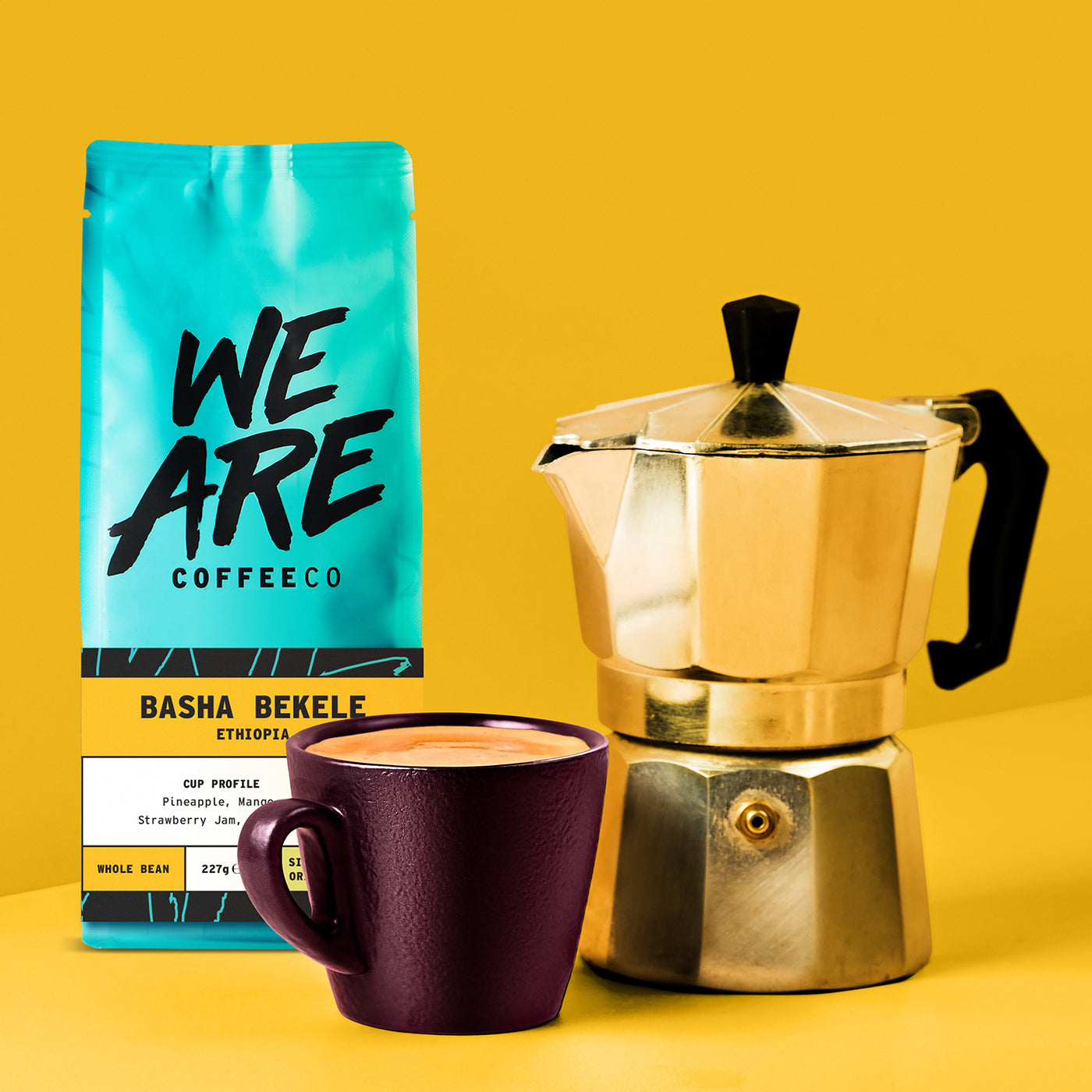 Basha Bekele - cafetiere brew by We Are Coffee Co
