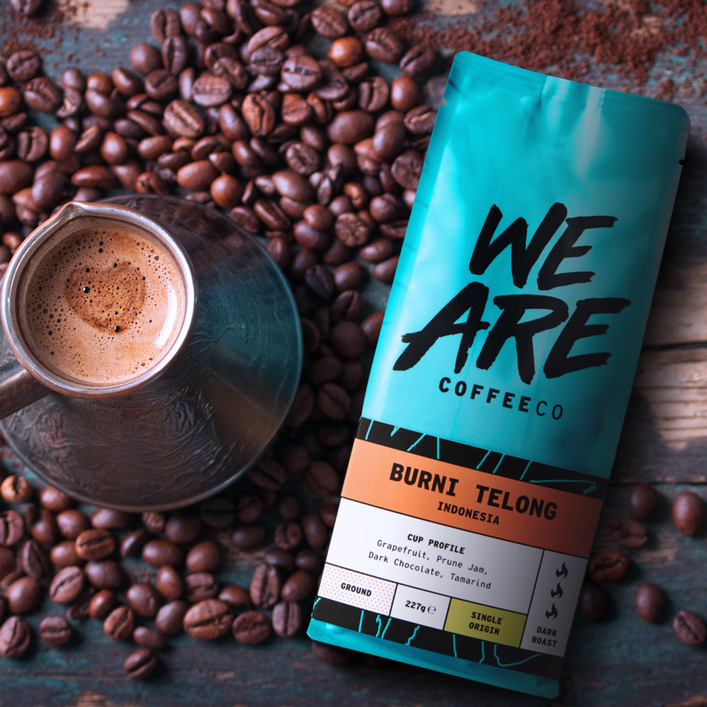 Burni Telong - roasted coffee beans by We Are Coffee Co