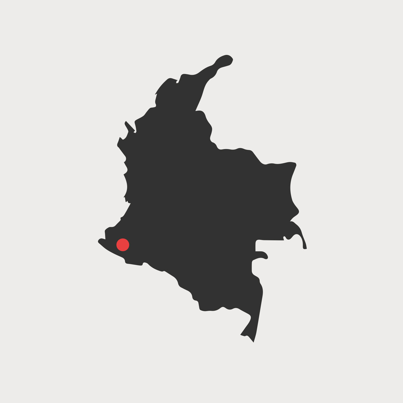 San Lorenzo Decaf - origin region map by We Are Coffee Co
