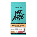 Espresso Blend: selected pack, 1kg whole. 1kg pack shown as an illustrative depiction.