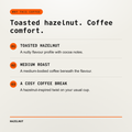Hazelnut: why this coffee